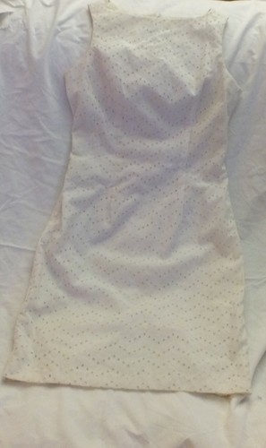 UNDERCOVER Moda International By Victorias Secret Size 2 White Eyelet Dress