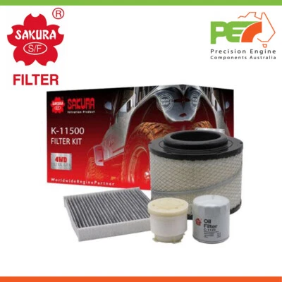 Novo * SAKURA * Kit de Filtro 4WD Para TOYOTA HILUX WORKMATE SR KUN16R 3L 2006-2015 - Imagem 1 de 4