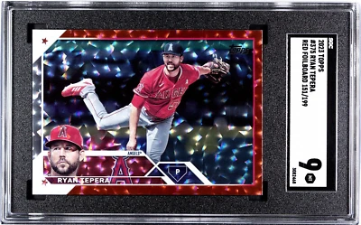 2023 Topps Series 2 - Red Foil #375 Ryan Tepera /199 - Image 1 of 2