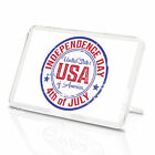 Independence Day USA Vinyl Classic Fridge Magnet - Luggage Label Cool Gift #9249