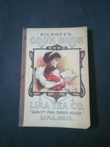 Lima Tea Co Rickoff's Advertising Ephemera Antique Cookbook Vintage - Picture 1 of 13