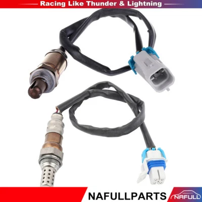 Sensor de oxígeno 2 piezas aguas arriba y aguas abajo para Cadillac Seville 4,6 L 01-2003 o2 02 Foto 1 de 4