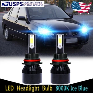 Para Mitsubishi Lancer 2002-2003 - 2X 9007 Bombillas LED haz alto/bajo C9L - Imagen 1 de 12