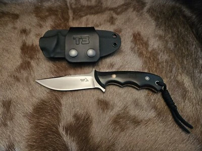 Keith Murr Knife 2019 Discontinued Nighthawk Custom T3. Original Kydex Sheath - Image 1 of 4