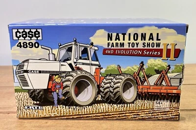 ERTL CASE 4890 4WD EVOLUTION SERIES II 2014 NATIONAL FARM TOY SHOW 1/32 NIB - Image 1 of 4