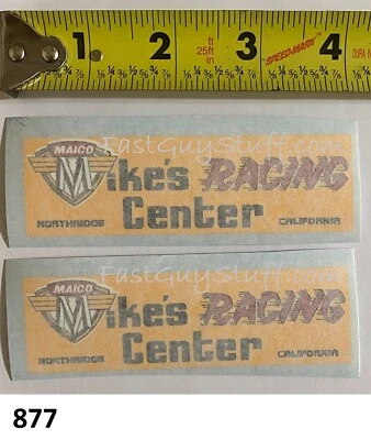 2! Calcomanía Maico Mike's Vintage AW MC 125 250 360 400 450 500 VMX AHRMA Old School Foto 1 de 4