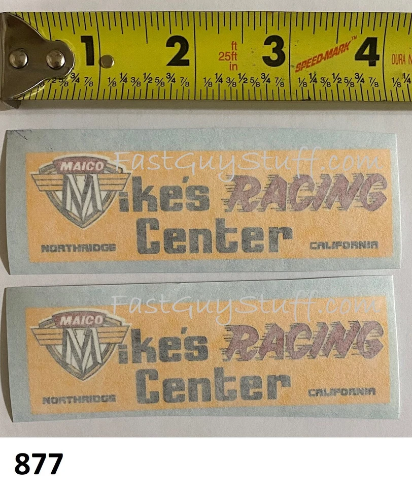 2! Винтажная наклейка Maico Mike's AW MC 125 250 360 400 450 500 VMX AHRMA старая школа - Изображение 1 из 4