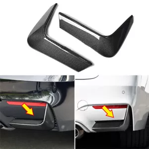 Parachoques traseros para BMW F80 M3 F82 F83 M4 15-20 Splitters Flaps Canard Carbon - Imagen 1 de 9
