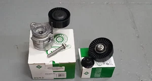 INA DRIVEBELT PULLEY AND TENSIONER KIT for BMW 128i 323i 328i X3 X5 06-13 - Picture 1 of 3