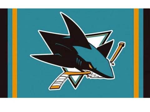 San Jose Sharks Flag 3x5ft Banner Polyester Ice Hockey Stanley Cup sharks020 Cover