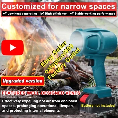 130,000 RPM  For Makita Jet fan Blower 130000RPM Air Blower Super Turbo Jet Fan - image 1 of 4