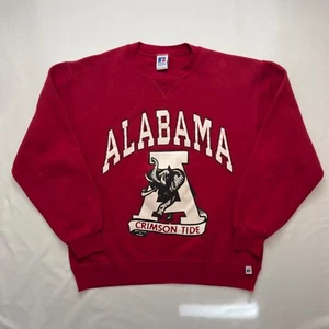 Vintage Russell Athletic Alabama Crimson Tide Sweatshirt Size L Made in USA NCAA - Picture 1 of 10