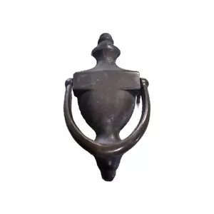 Solid Brass Door Knocker Colonial Style 7” Knock - Picture 1 of 2
