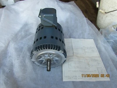 Motor de CA de 1/2 hp GE General Electric 1725 RPM modelo 5KC43MG2242 NUEVO DE STOCK sin usar Foto 1 de 2