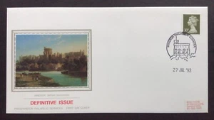 GB PPS Silk QEII 1993 30p Machin Definitive en cubierta de primer día, Windsor Cancelar - Imagen 1 de 2