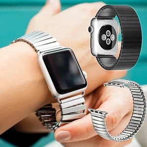 Stretch Stainless Steel Band Expansion Strap For Apple Watch Ultra 8 7 6543 49mm - Picture 1 of 23
