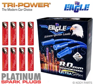 IGNITION LEADS & PLATINUM PLUGS - for Holden Commodore 5.0L V8 VT (304 LB9) TPH - Picture 1 of 2