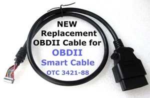OTC Genisys, Matco Determinator, Mac Tools Mentor OBD2 OBDII Smart Cable 3421-88 - Foto 1 di 12