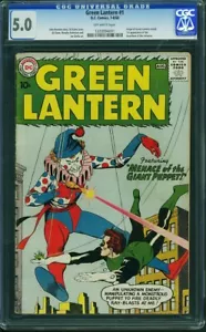GREEN LANTERN #1 CGC 5.0 1960 1st Silver Age Green Lantern in His Own Title - Picture 1 of 1