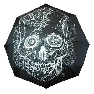 Skull Umbrella Glow In The Dark - Picture 1 of 4