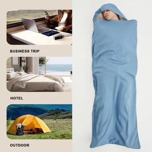 Silver Fiber EMF Shielding Sleeping Bag Anti-Radiation EMI Blocker Travel - Picture 1 of 17