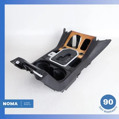 10-13 Land Rover LR4 L319 consola central portavasos palanca de cambios bisel negro OEM Foto 1 de 4