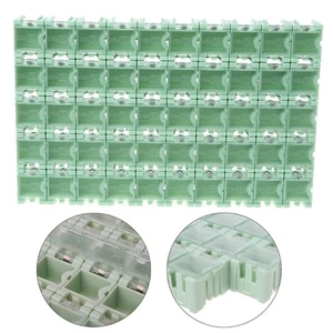 5Pcs Electronic Component SMT/SMD Kit Parts Storage Box Assembly Various Size C - Foto 1 di 23