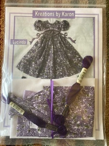 2002 Kreations by Karon Papierpuppe Quiltmuster - Lucinda neu in Originalverpackung - Bild 1 von 3