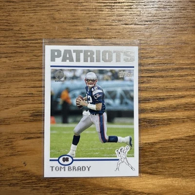 2004 Topps - 1ª edición Tom Brady #275 GOAT New England Patriots Foto 1 de 2