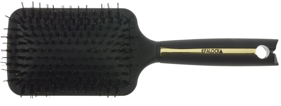 Cepillo de paleta Efalock cepillo de extensión de cabello largo negro-dorado Foto 1 de 1