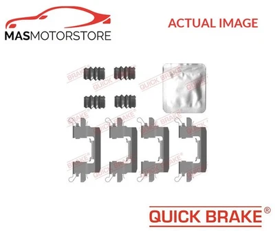 BRAKE PADS FITTING KIT SHIMS FRONT QUICK BRAKE 109-0087 A FOR NISSAN LEAF 80KW - Image 1 of 4