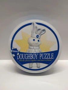 Pillsbury Doughboy Puzzle in Matching Tin Container 2000 Collectible new. - Picture 1 of 6
