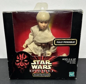 Star Wars Episode I Anakin Skywalker Fully Poseable Action Figure Hasbro 1998 - Picture 1 of 6