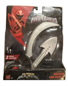 Power Rangers Super Ninja Steel Dagger and Sickle Training Gear Toy Play New - Picture 1 of 2