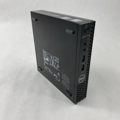 Dell OptiPlex 3060 Micro Intel Core i3-8100T 3.1GHz 8GB RAM No HDD OS Power Cord - Image 1 of 4