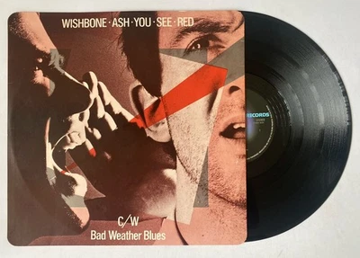 Wishbone Ash - You See Red 12" Maxi Single Record 12MCA392 MCA 1978 Ex / Vg+ - Изображение 1 из 4