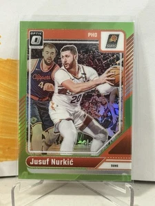 2024-25 Panini Optic Jusuf Nurkic Lime Green Holo Prizm 064/149 SP #87 - Foto 1 di 2