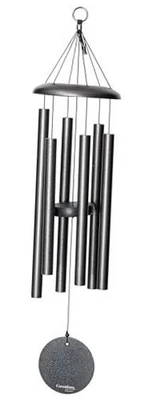  por Wind River - Carillón de viento de 30 pulgadas para patio, patio trasero, jardín, vena plateada Foto 1 de 4