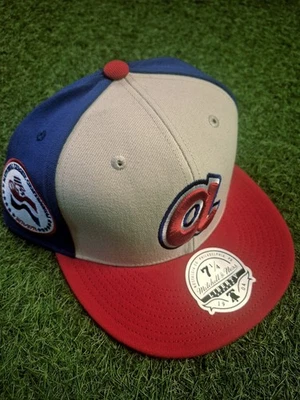 Mitchell & Ness Atlanta Braves All-Star Game Patch Fitted Hat Size 7 1/4 - Image 1 of 4