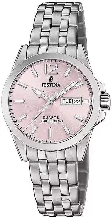 Orologio Donna Festina Acciaio Classics F20455/2 Rosa Solo tempo - Immagine 1 di 1