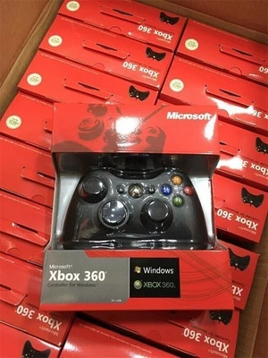 For Microsoft Xbox360 Wired Gamepad fit PC Windows XP/10/8/7 Joystick Controller - Image 1 of 4