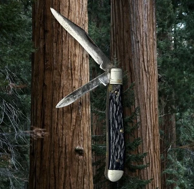 CAMILLUS NEW YORK USA #21 Year 1960-1970’s Jack Pony Peanut Pocket Knife - Image 1 of 4