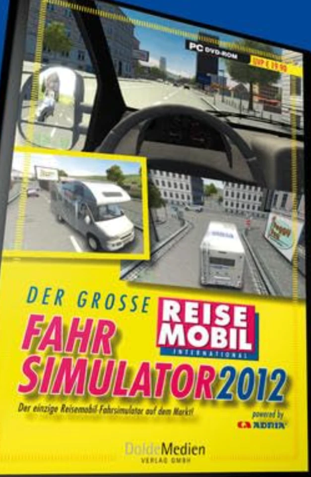 PC Computer Spiel Der grosse Reisemobil Fahrsimulator 2012 Fahrschule Auto NEU - Bild 1 von 1