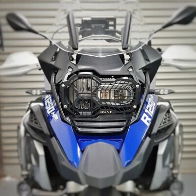 Rejilla protectora de faros Rune BMW R1200GS R1250GS GSA - ¡1 día de manejo! Foto 1 de 4
