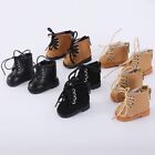 High Barrel Martin Boots DIY Leather Shoes  20cm Cotton Doll/1/12 Dolls