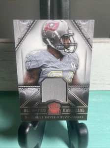 2014 Panini Crown Royale All Pro Material Relic 056/499 Darrelle Revis #16 Bucs - Picture 1 of 8