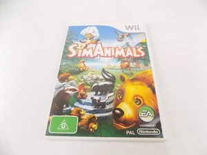 Mint Disc Nintendo Wii SimAnimals Sim Animals Wii U Comp. - Inc Manual - Picture 1 of 2