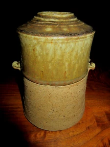 vintage DAN FINCH NORTH CAROLINA STUDIO ART POTTERY VASE SCULPTURE - Foto 1 di 10