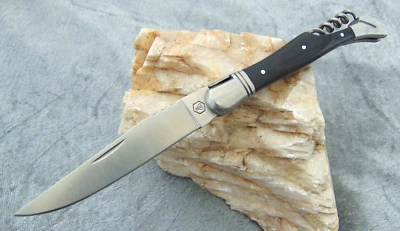 Laguiole Taschenmesser mit Korkenzieher Klappmesser Golinhac black NEU!