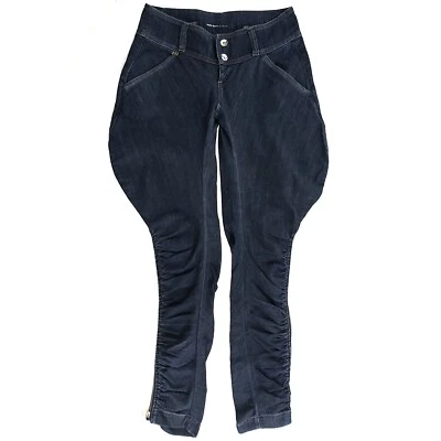 Miss Sixty Oxigen Jean Jodhpurs 30x32 Side Zippers Italy Made Stretch Slash Pkts - Image 1 of 4